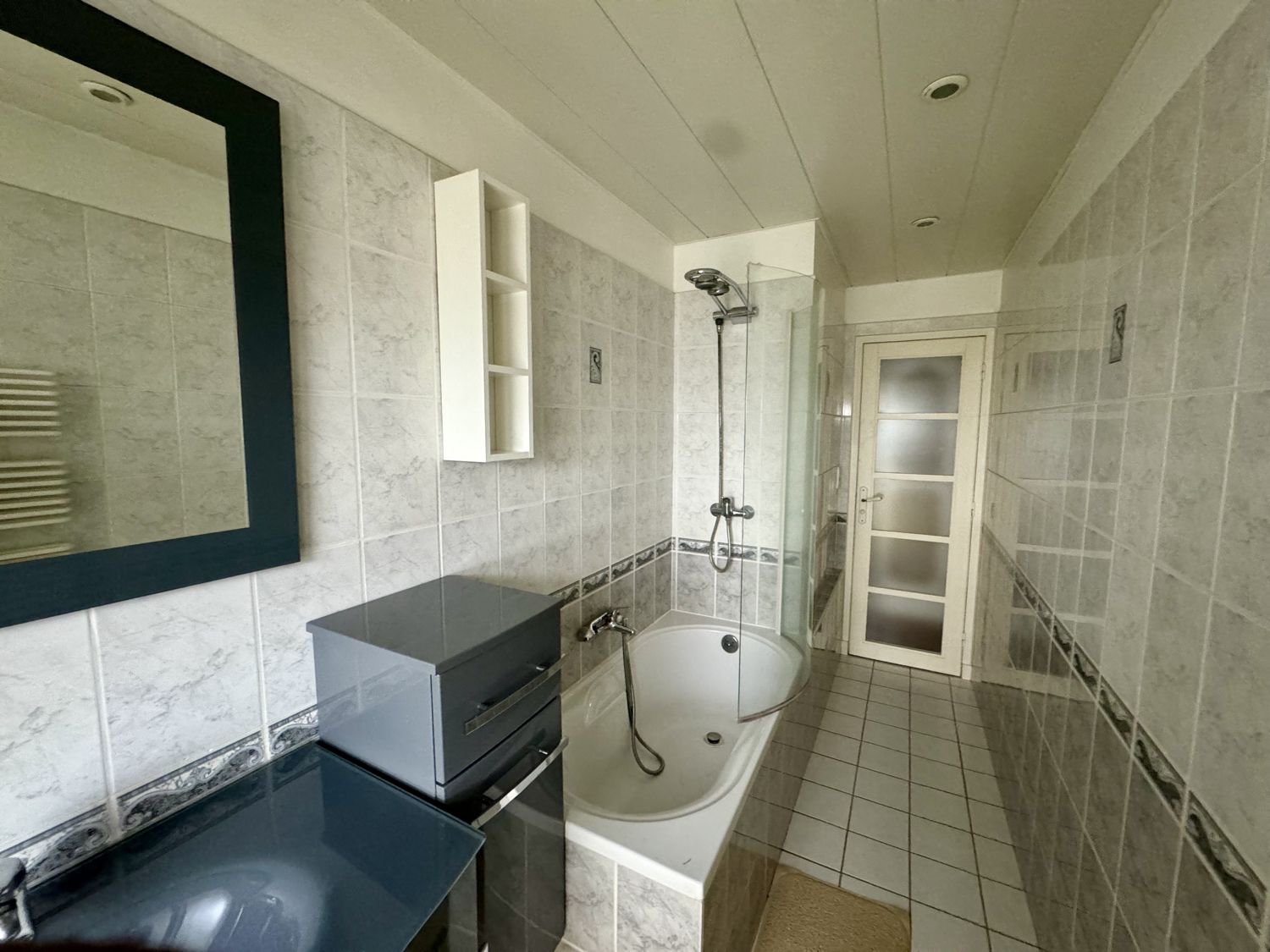 Salle de bains de la colocation